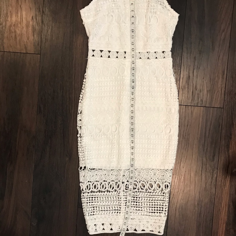 CBR white crochet high neck dress - Picture 6 of 6